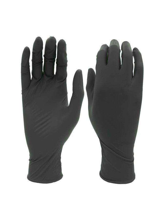 SHOWA 7700PFT Sustainable EBT Latex-Free, Powder-Free, Accelerator-Free, Nitrile Disposable Single Use Safety Gloves, 4 Mil, 9.5" Length, Large (1 Box/50 Gloves) - Image 1